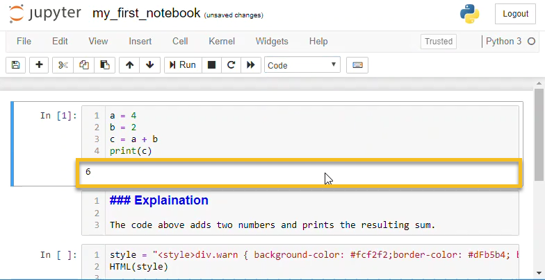 3-4-the-jupyter-notebook-interface-problem-solving-with-python