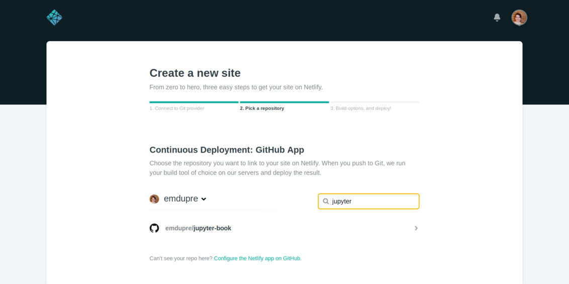 Netlify continous deployment